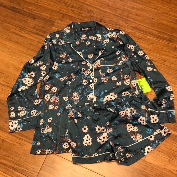 Sam Edelman Other - NWT Sam Edelman Floral Satin PJ Set